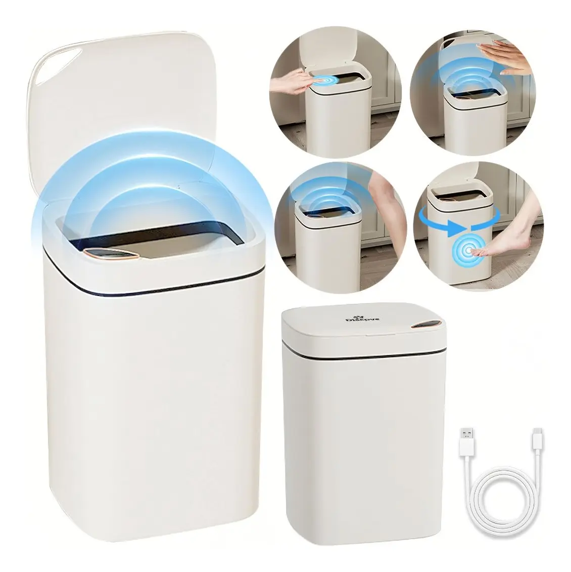 Lixeira Inteligente Automático 16l
